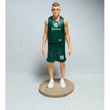 1/24 Sarunas Jasikevicius Panathinaikos handpainted figure